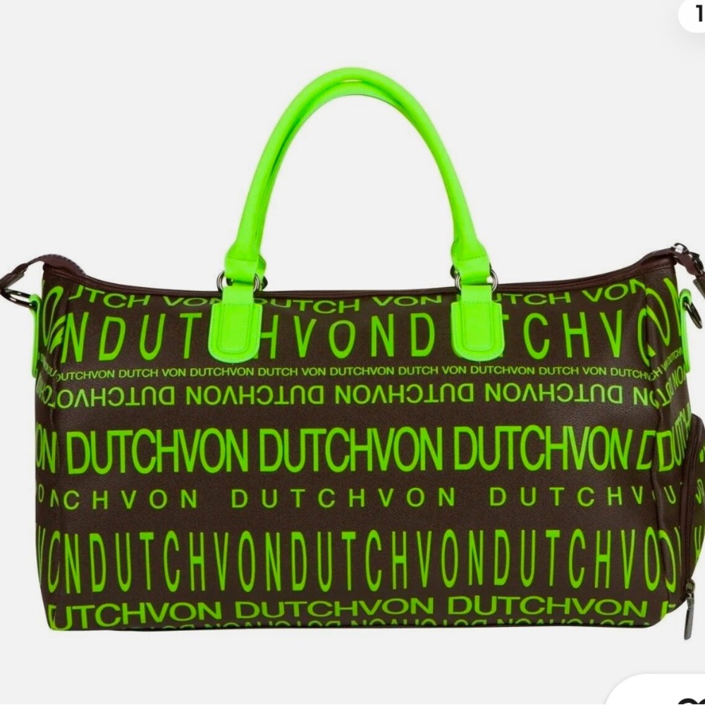 NWT Von Dutch duffel bag.